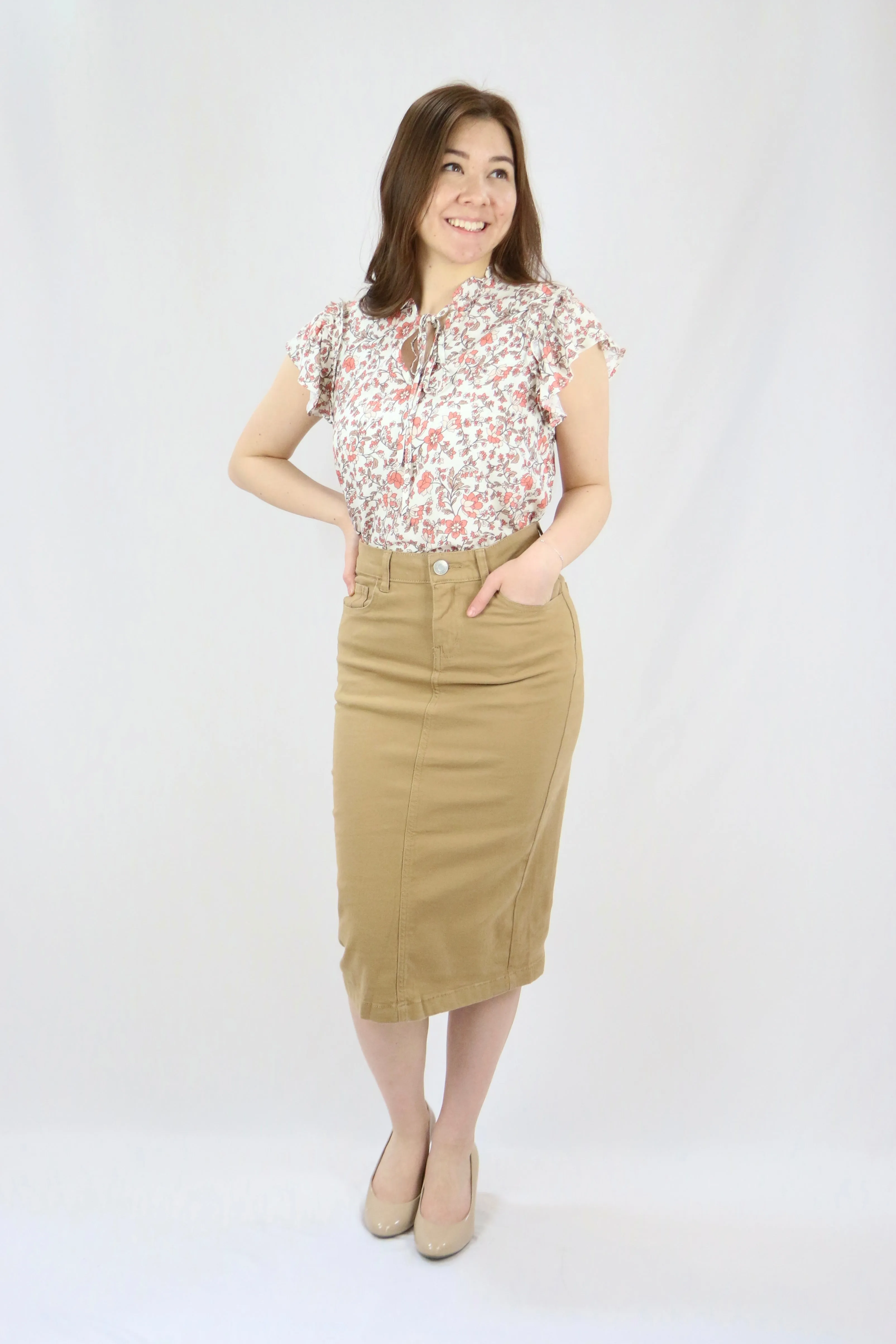 Khaki Skirt