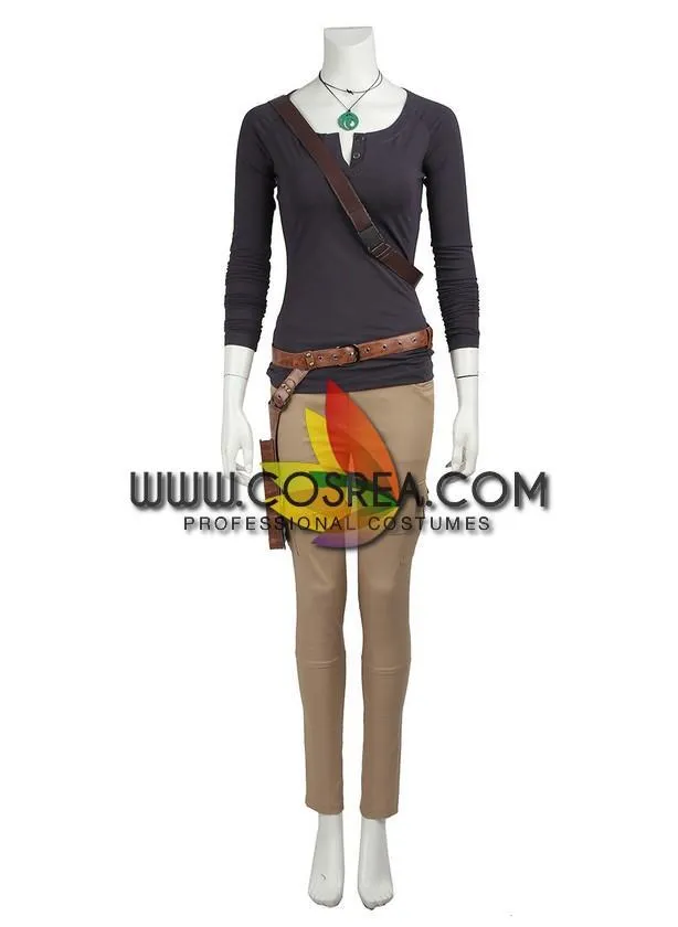 Lara Croft Cosplay Costume Option B