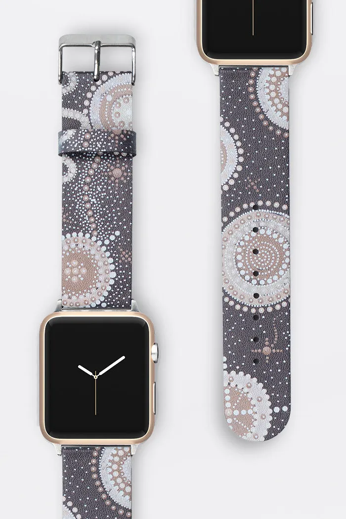 Marang Ngurung (Good Night) Vegan Leather Apple Watch Strap