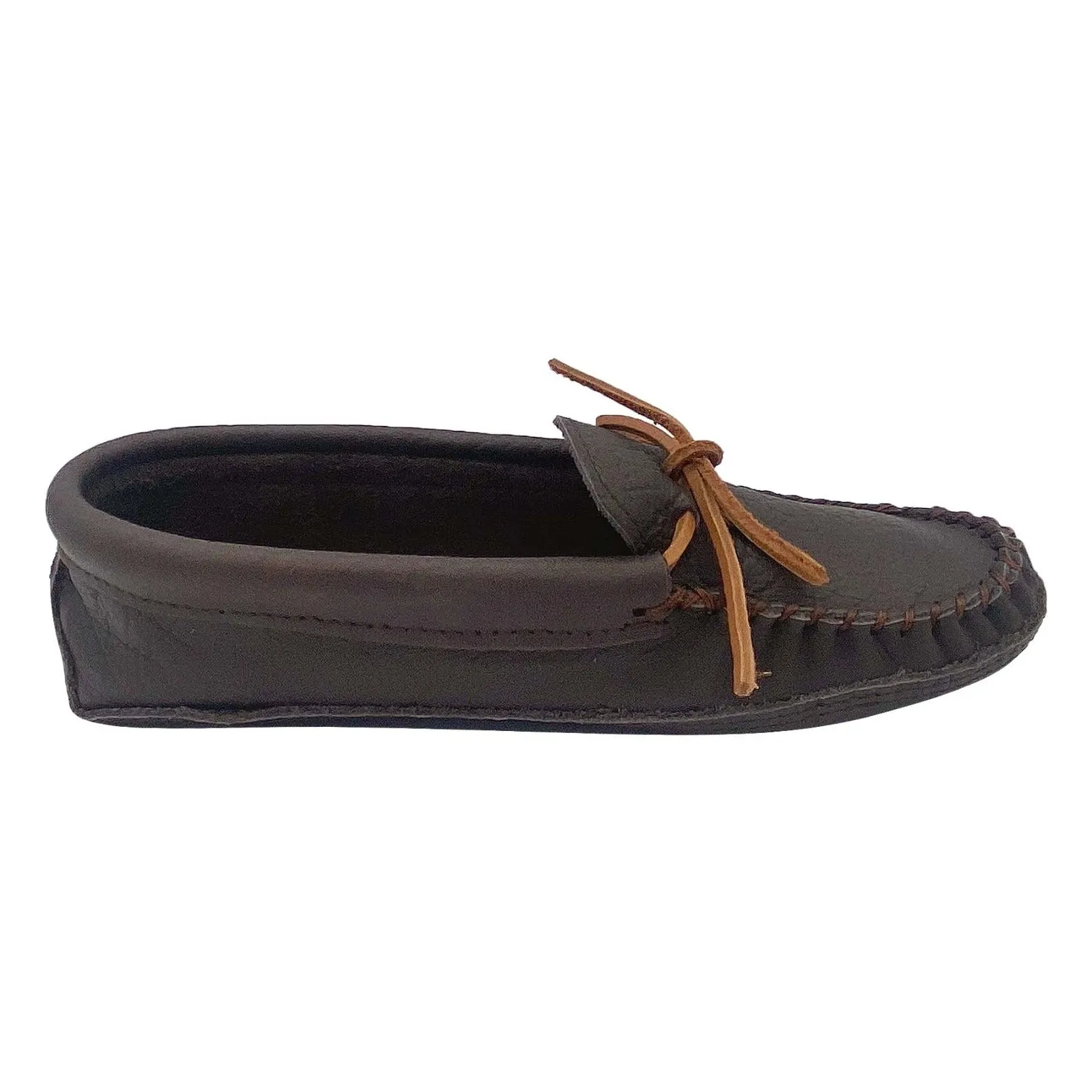 Men's Buffalo Hide Leather Earthing Moccasins