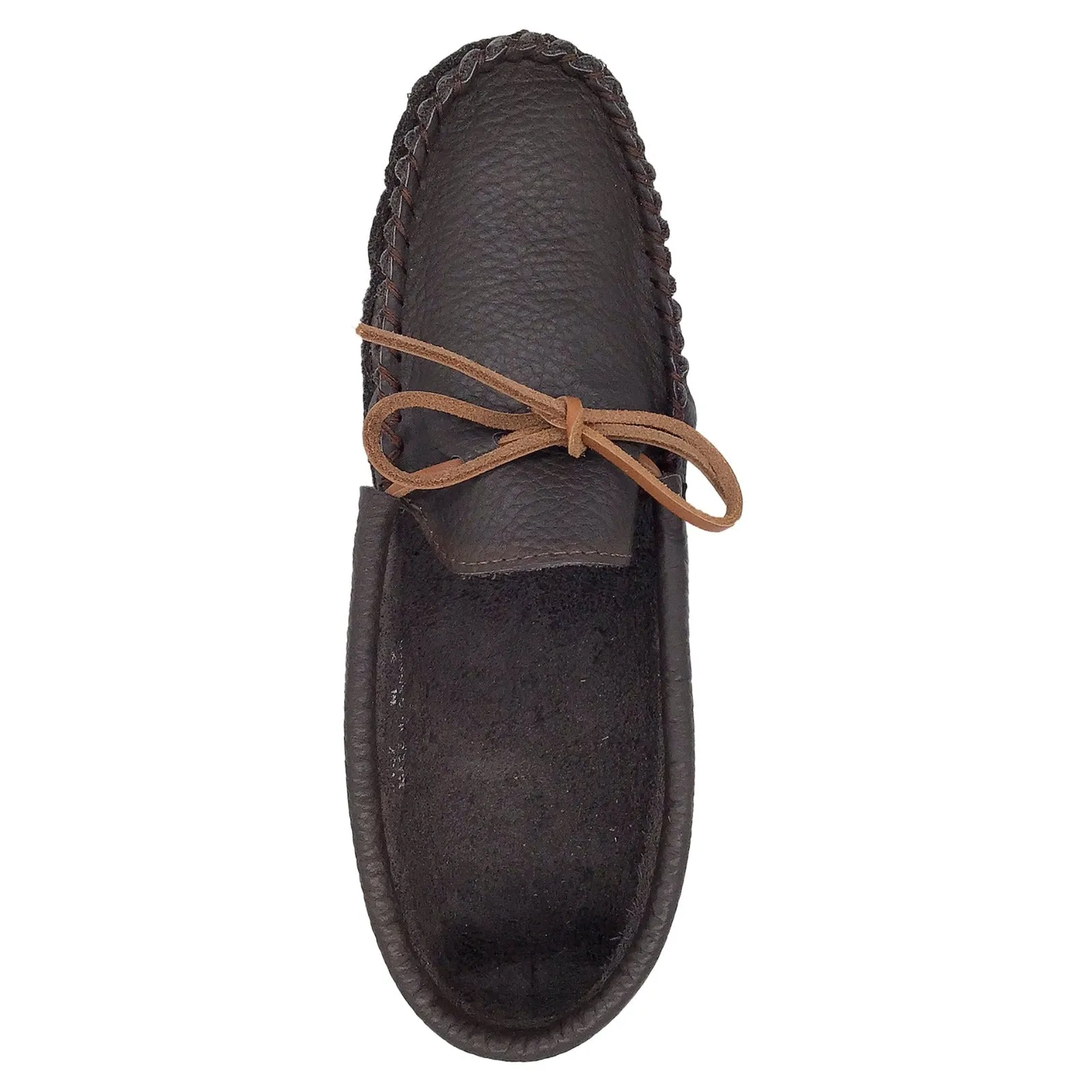 Men's Buffalo Hide Leather Earthing Moccasins