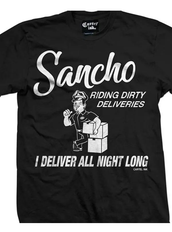 Men's Sancho Riding Dirty Deliveries Tee