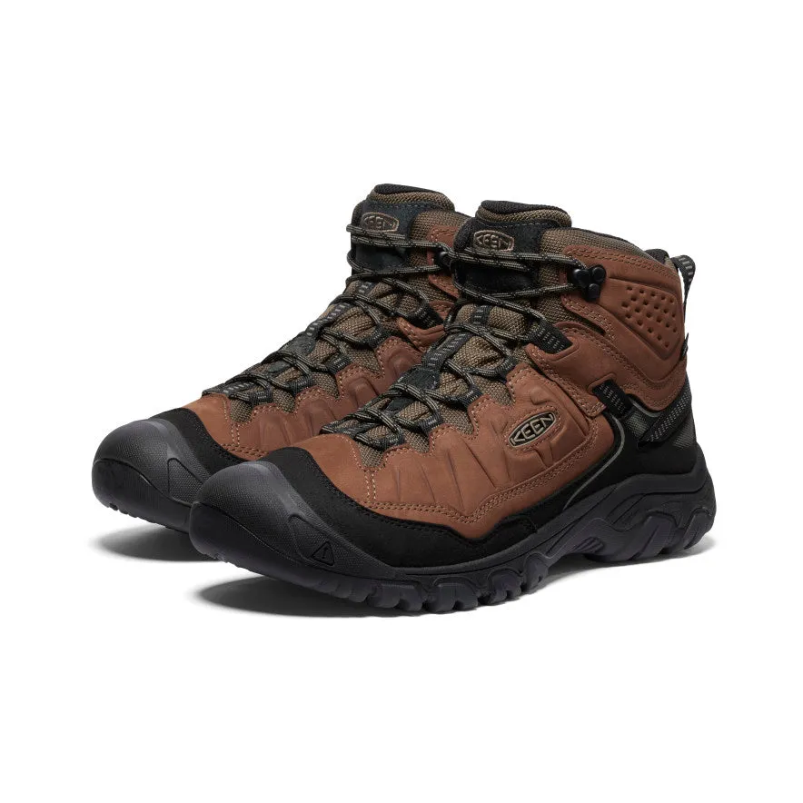 Men's Targhee IV Waterproof Hiking Boot  |  Bison/Black