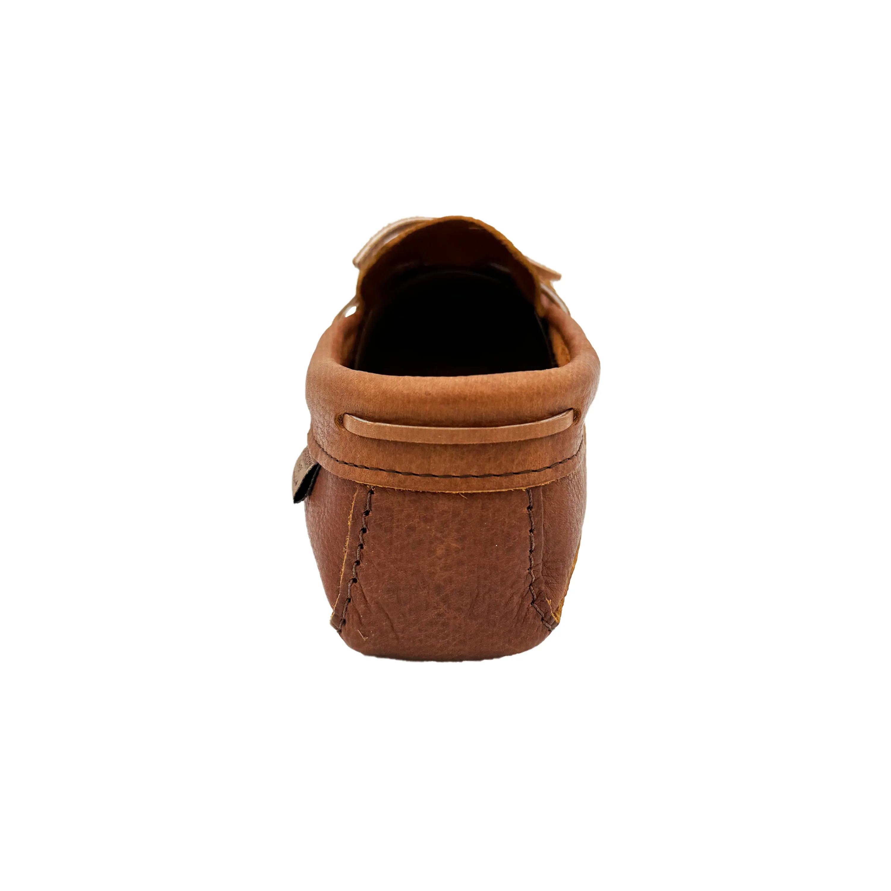 Men's Wide Leather Moccasins with Foam Insole