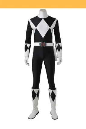 Mighty Morphin Power Rangers Black Ranger Cosplay Costume