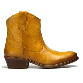 Miz Mooz Women's Carlitos Yellow Leather