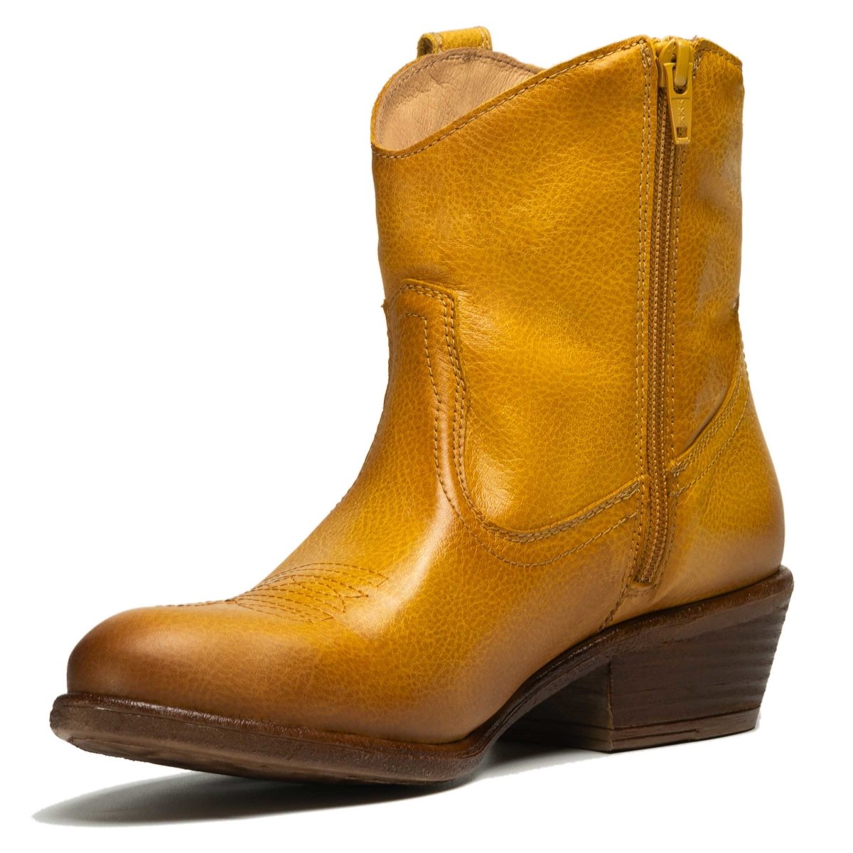 Miz Mooz Women's Carlitos Yellow Leather