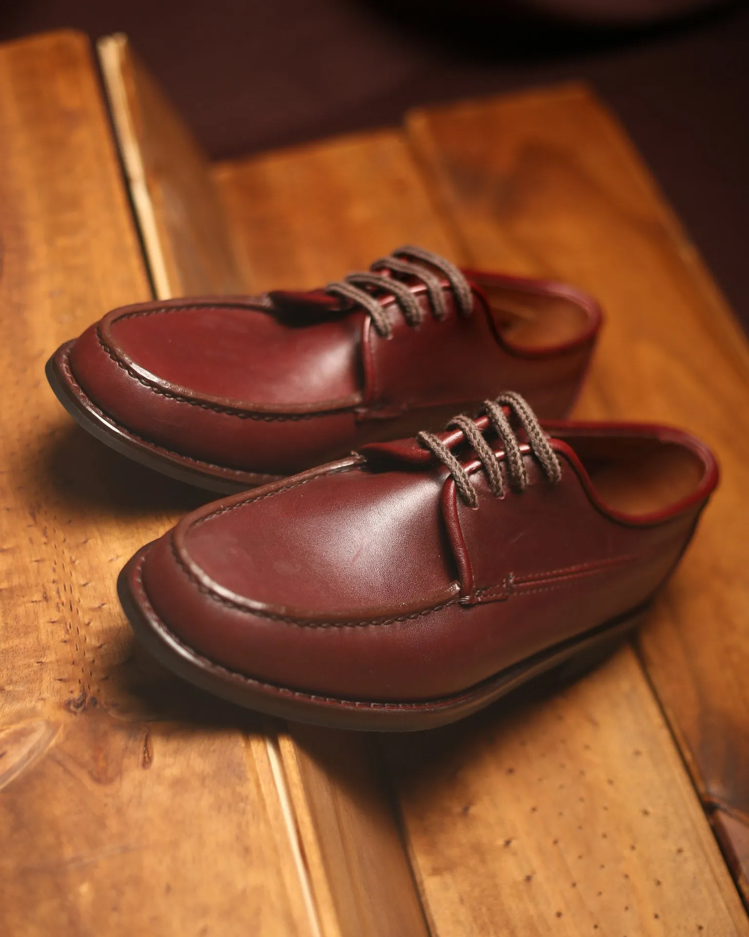 Moccasin Canadiense 4907 Burgundy