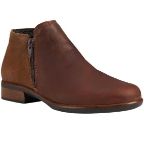 Naot Helm Bootie Cognac/ Antique Brown (Women's)