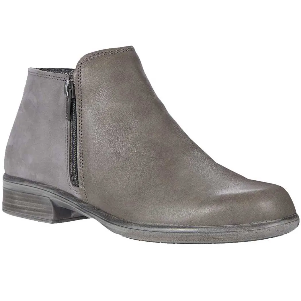 Naot Helm Bootie Foggy Gray/ Smoked Gray (Women's)