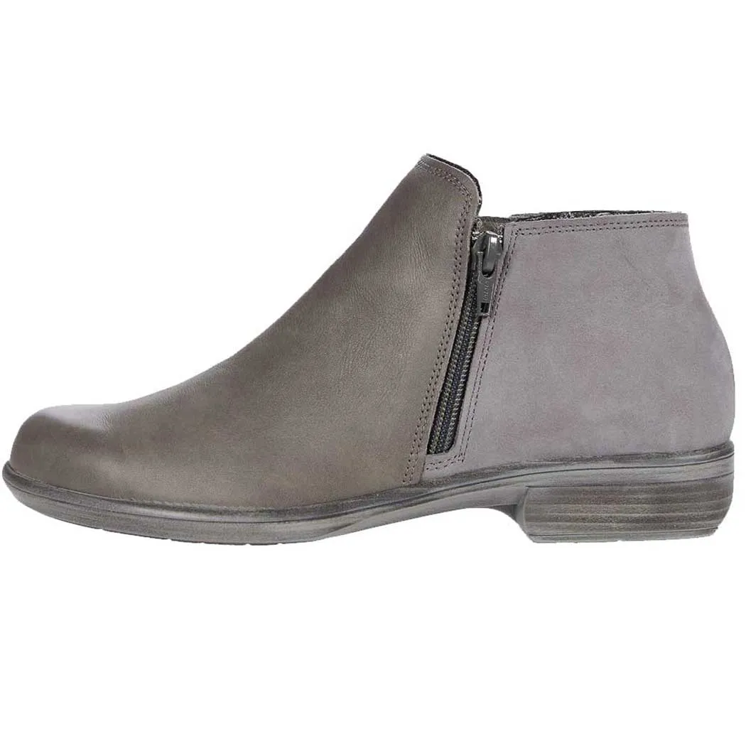 Naot Helm Bootie Foggy Gray/ Smoked Gray (Women's)