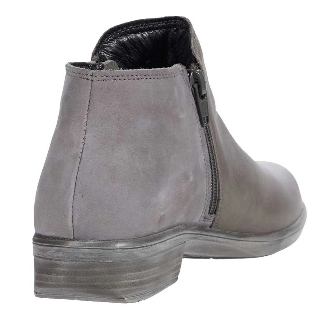 Naot Helm Bootie Foggy Gray/ Smoked Gray (Women's)