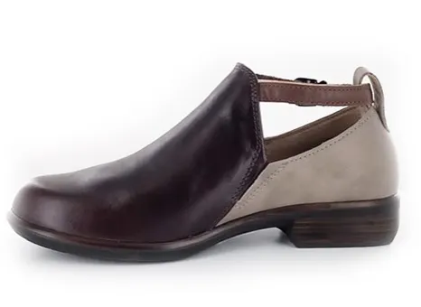 Naot Womens Kasmin Bootie- Bordeaux/Stone