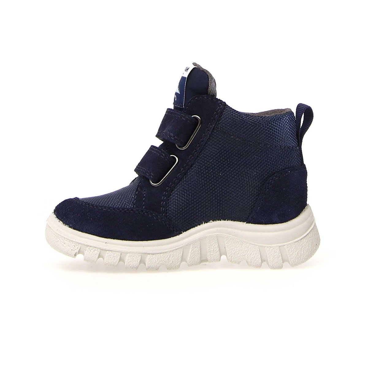 Naturino (Sizes 33-37) Geminae Navy/Green Patch Mid Waterproof