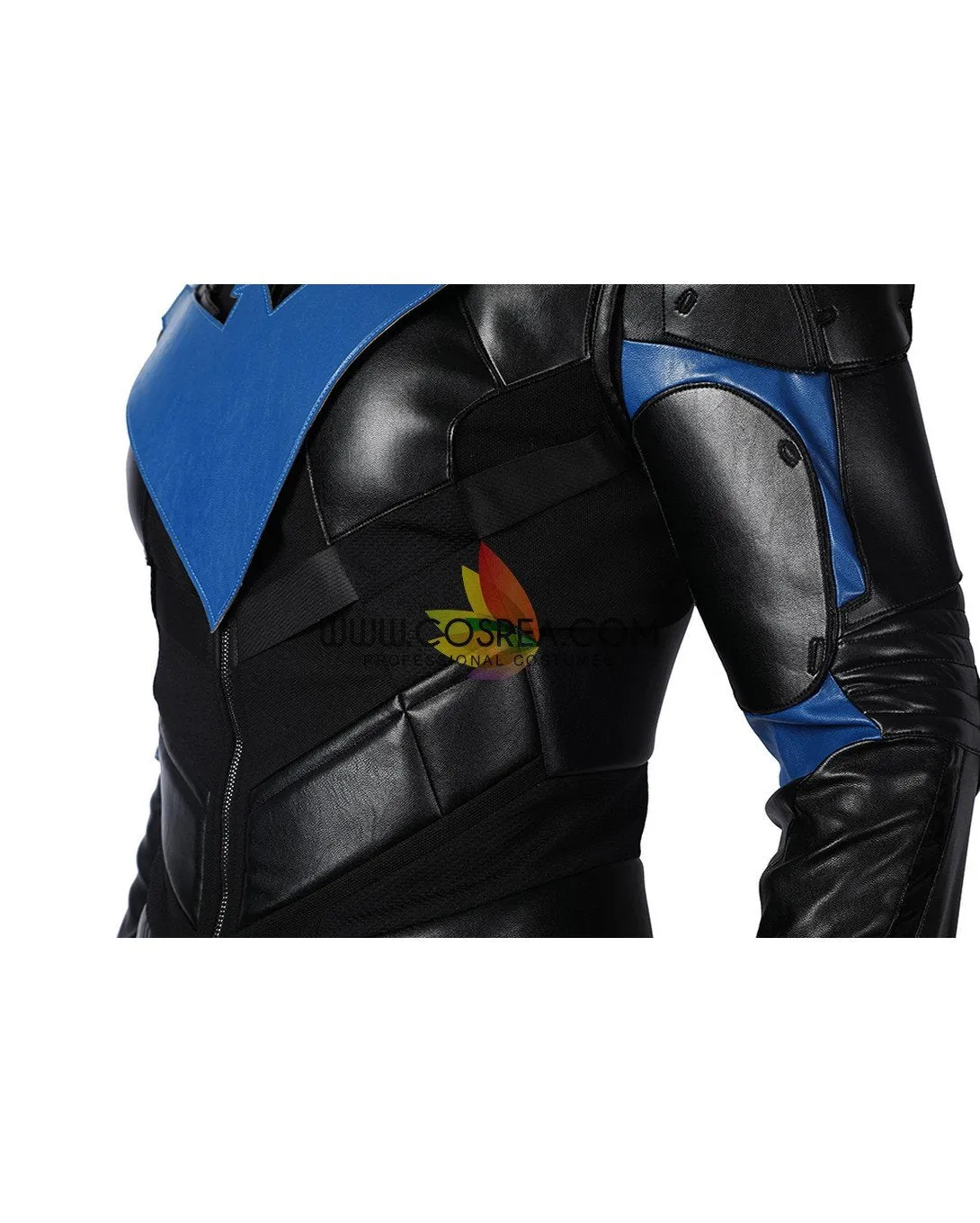 Nightwing Gotham Knights PU Leather Cosplay Costume