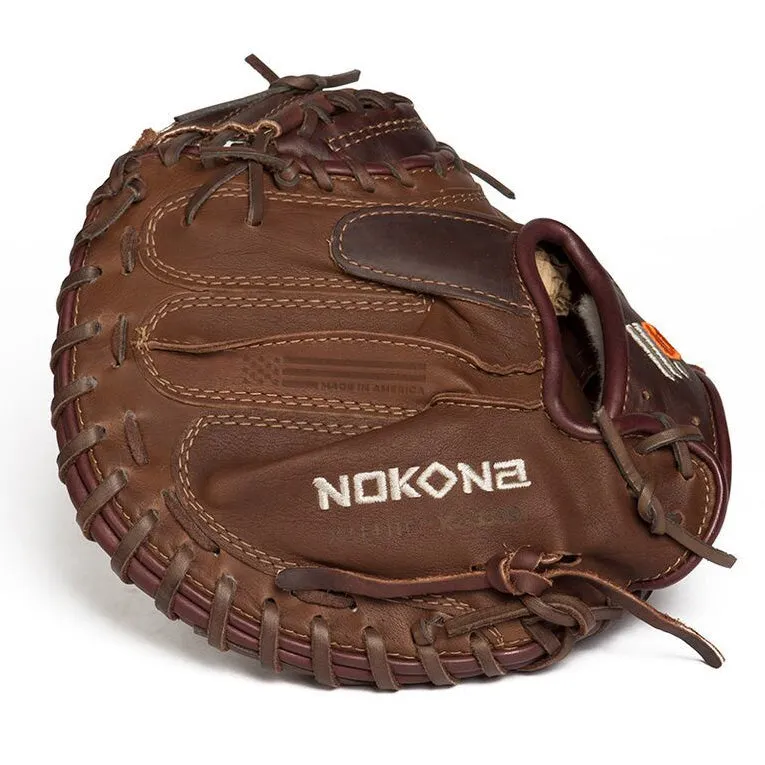 Nokona X2 Elite 33.5 Baseball Catcher's Mitt: X2-3350