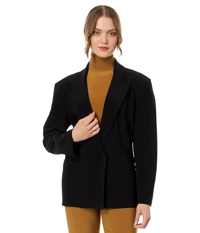 Norma Kamali Easy Fit Single Breasted Jacket