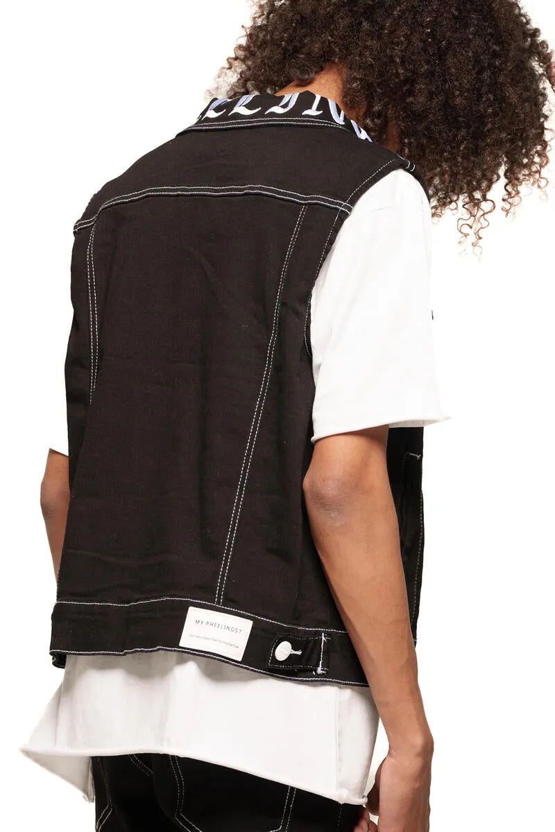 PHEELINGS DEFYING ODDS VEST (JET BLACK/WHITE)