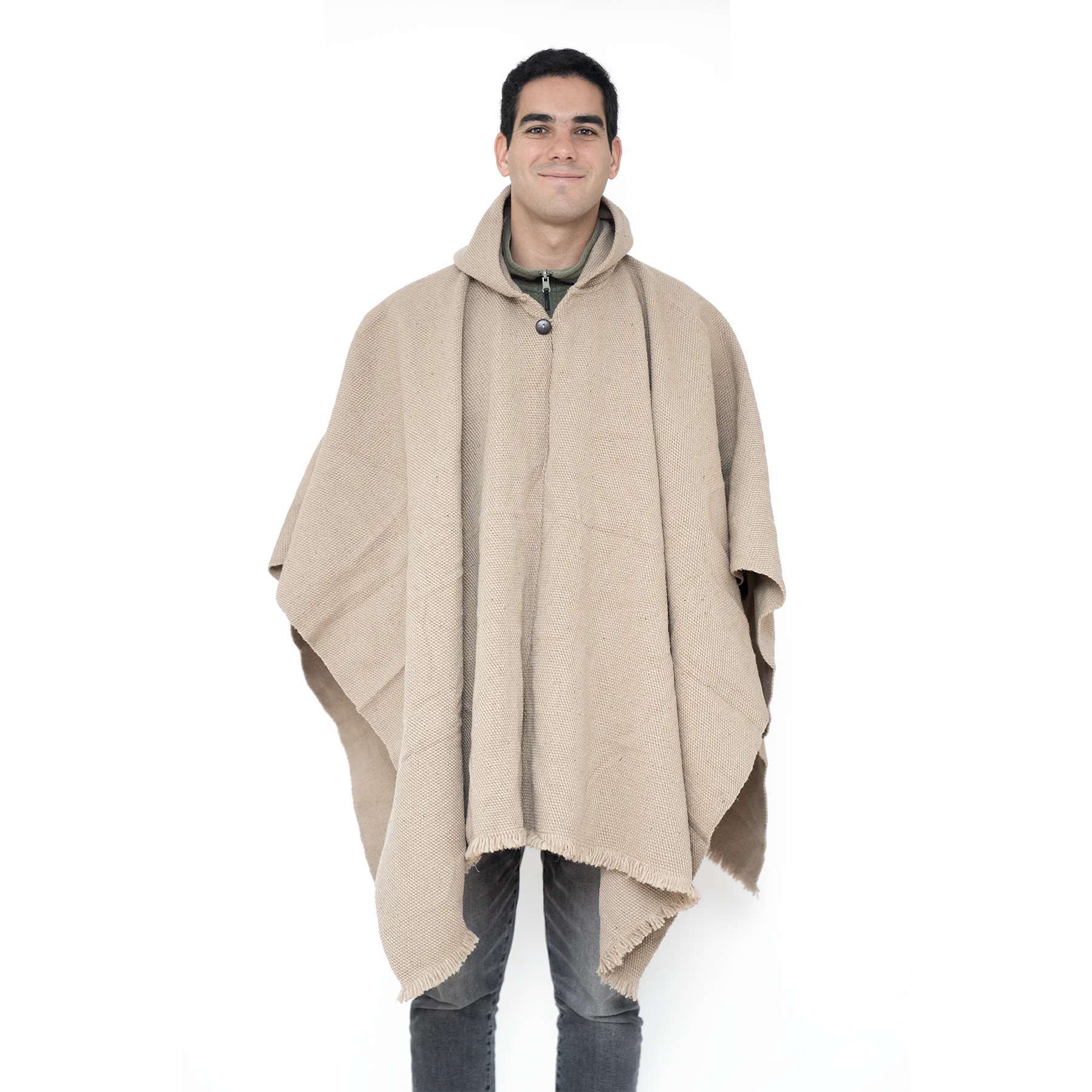 Poncho Beige