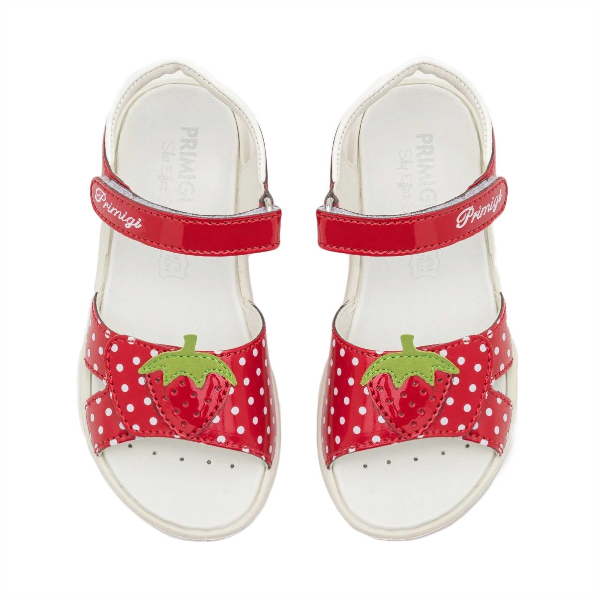 Primigi Girl's Sandal Red Strawberry (Sizes 27-30)