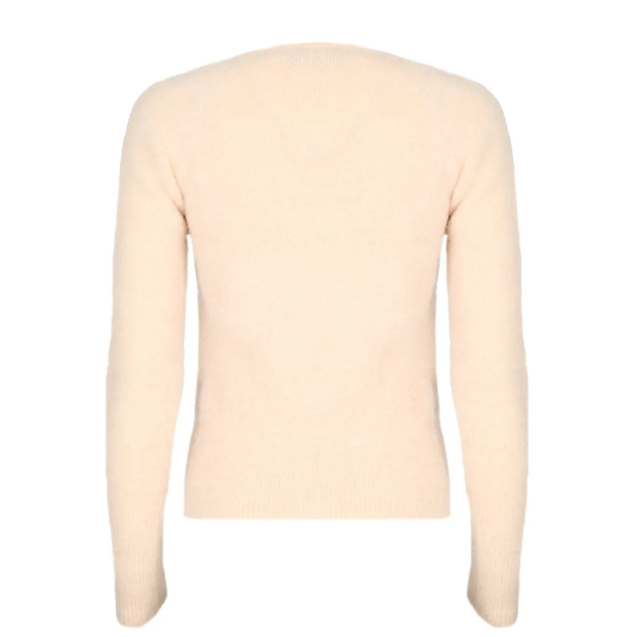 PULL CON SCOLLO A V IN ALPACA Donna Torrone