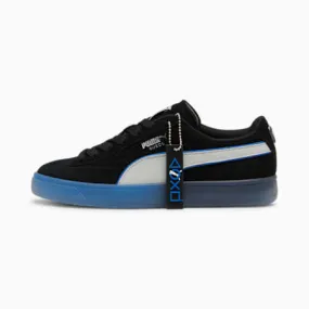 PUMA x PLAYSTATION Suede Sneakers - Youth 8-16 years | PUMA Black-Glacial Gray | PUMA SHOP ALL PUMA | PUMA 