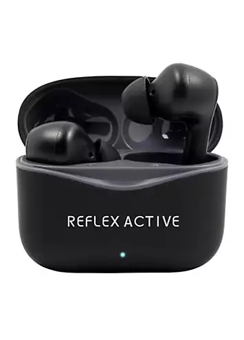 Reflex Active Pro Noise Cancelling True Wireless Stereo Earbuds - Satin Black | Kaleidoscope