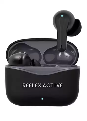 Reflex Active Pro Noise Cancelling True Wireless Stereo Earbuds - Satin Black | Kaleidoscope