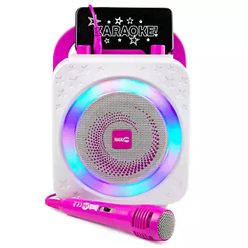 RockJam Karaoke Party Bluetooth Speaker RJPS150 - Pink | Kaleidoscope