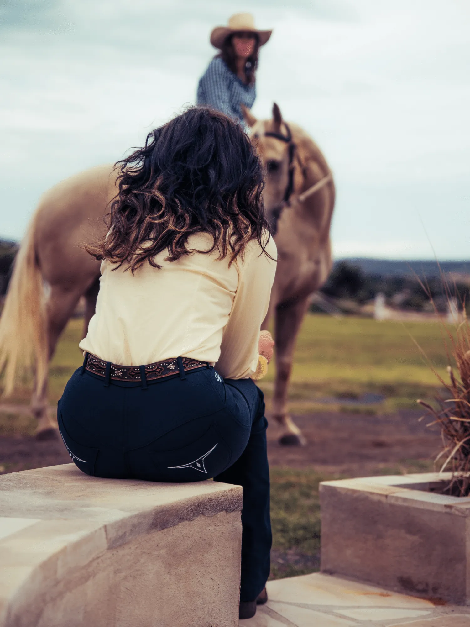 Roxby Horse Riding Jeans - Ladies - NAVY