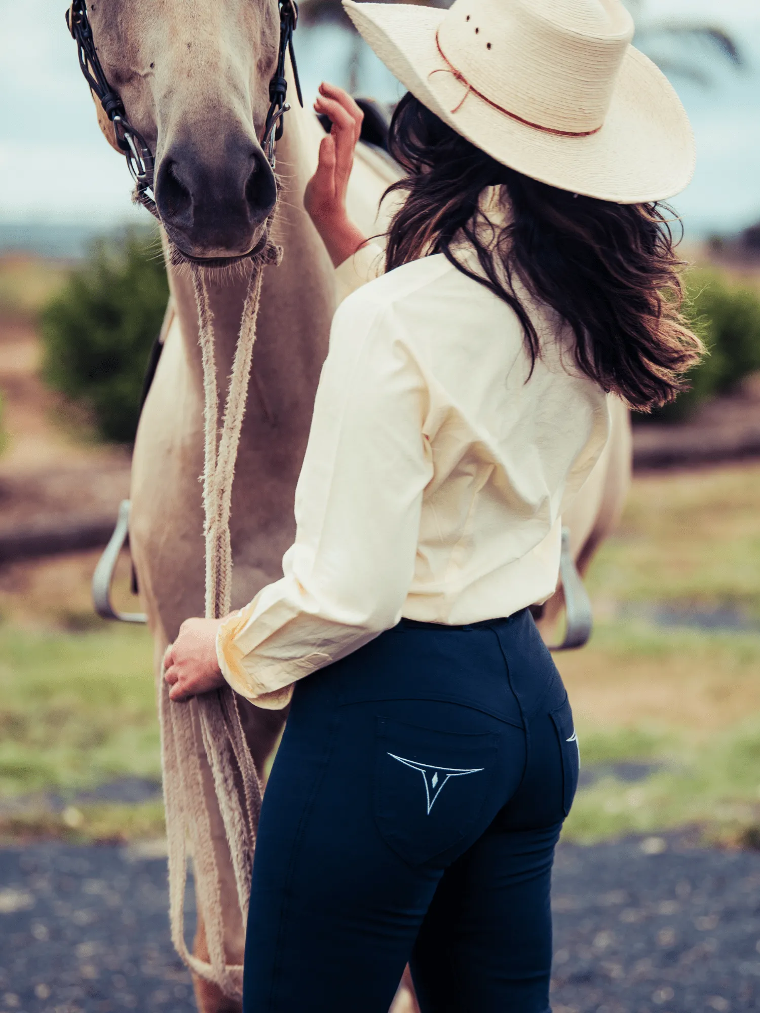 Roxby Horse Riding Jeans - Ladies - NAVY