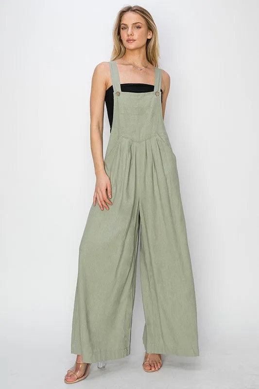 Sage Overalls