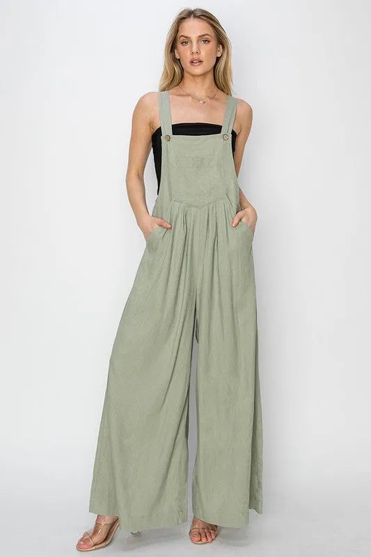 Sage Overalls