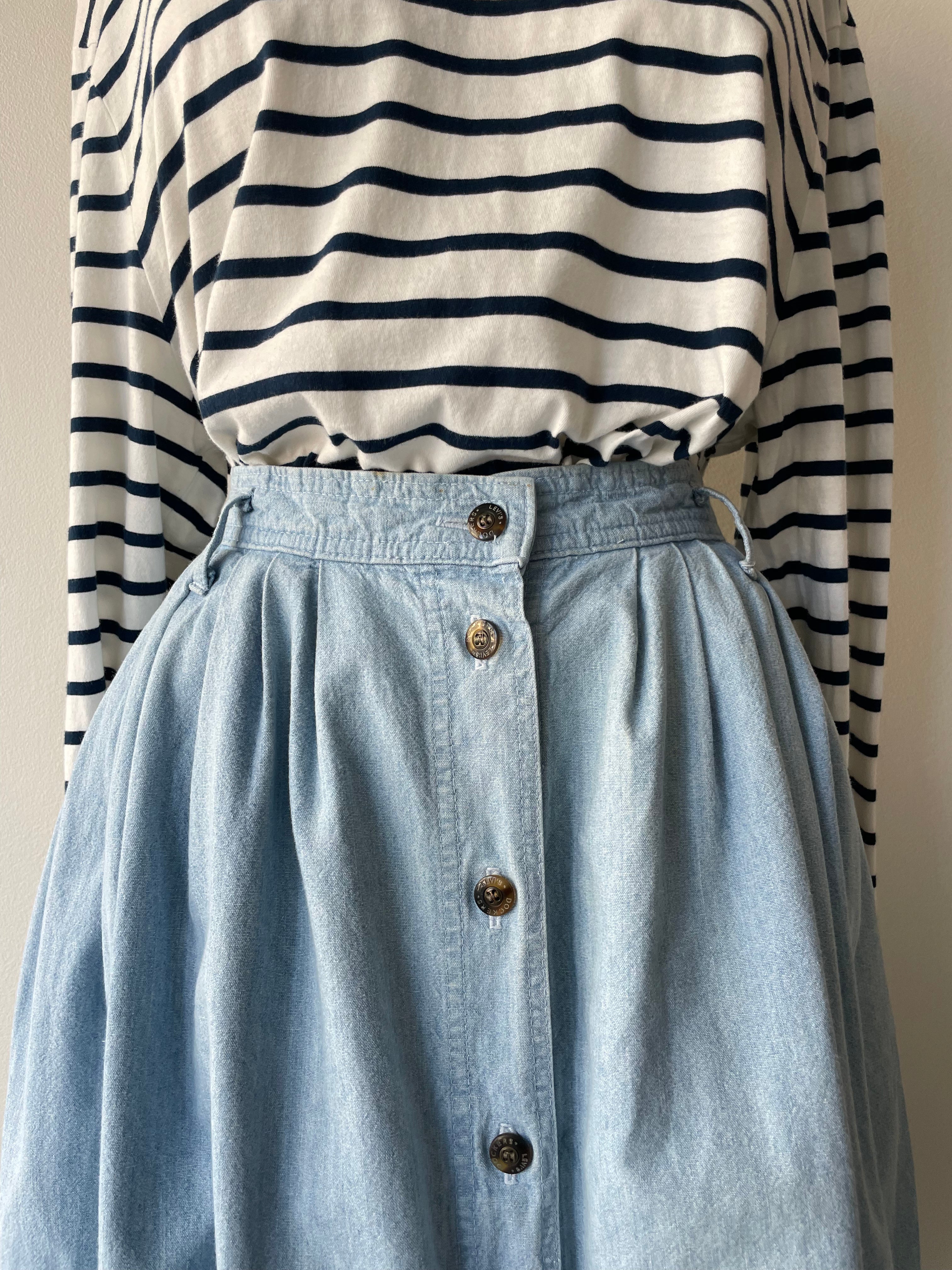 Saltbox Denim Skirt