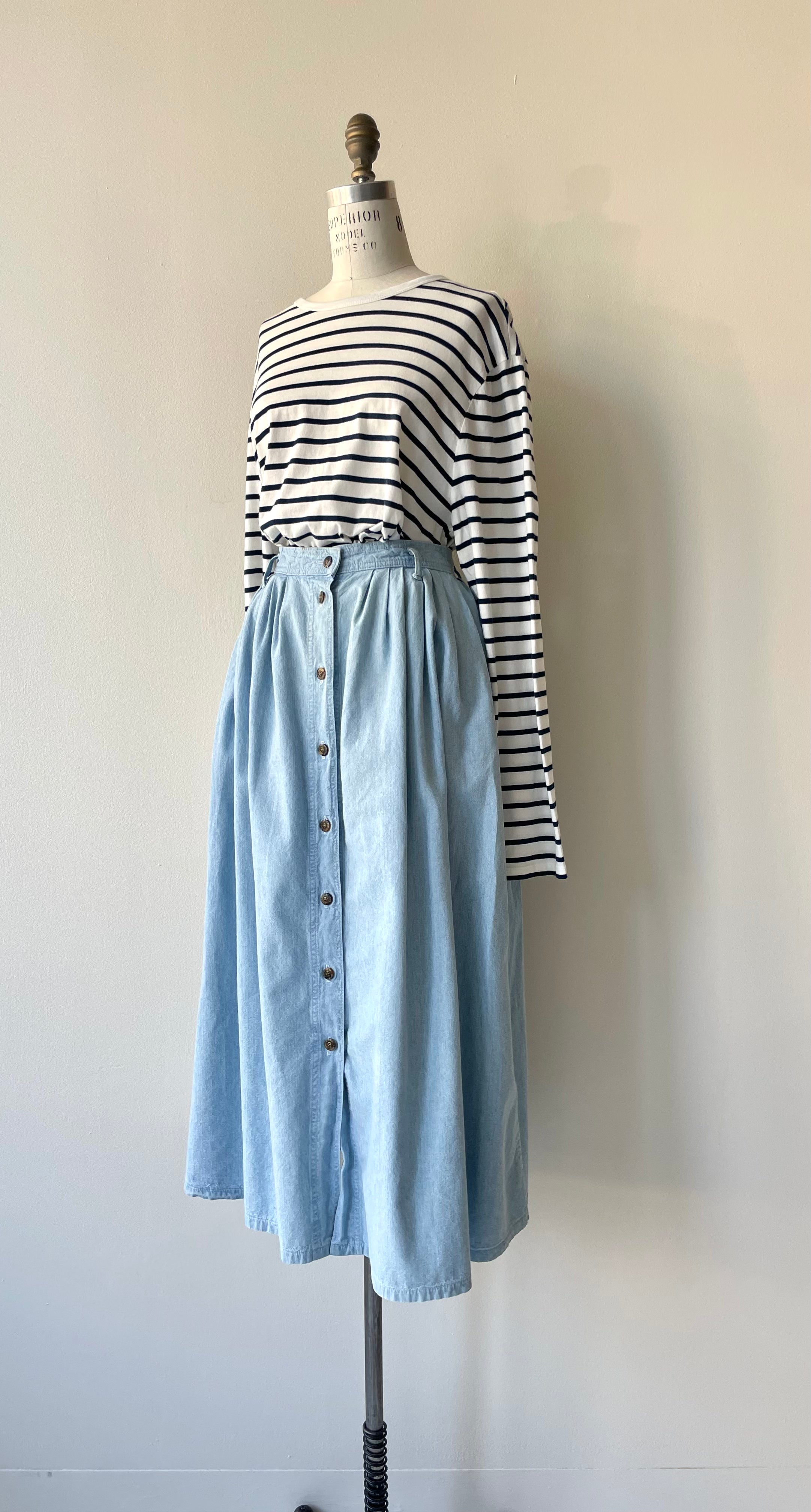 Saltbox Denim Skirt