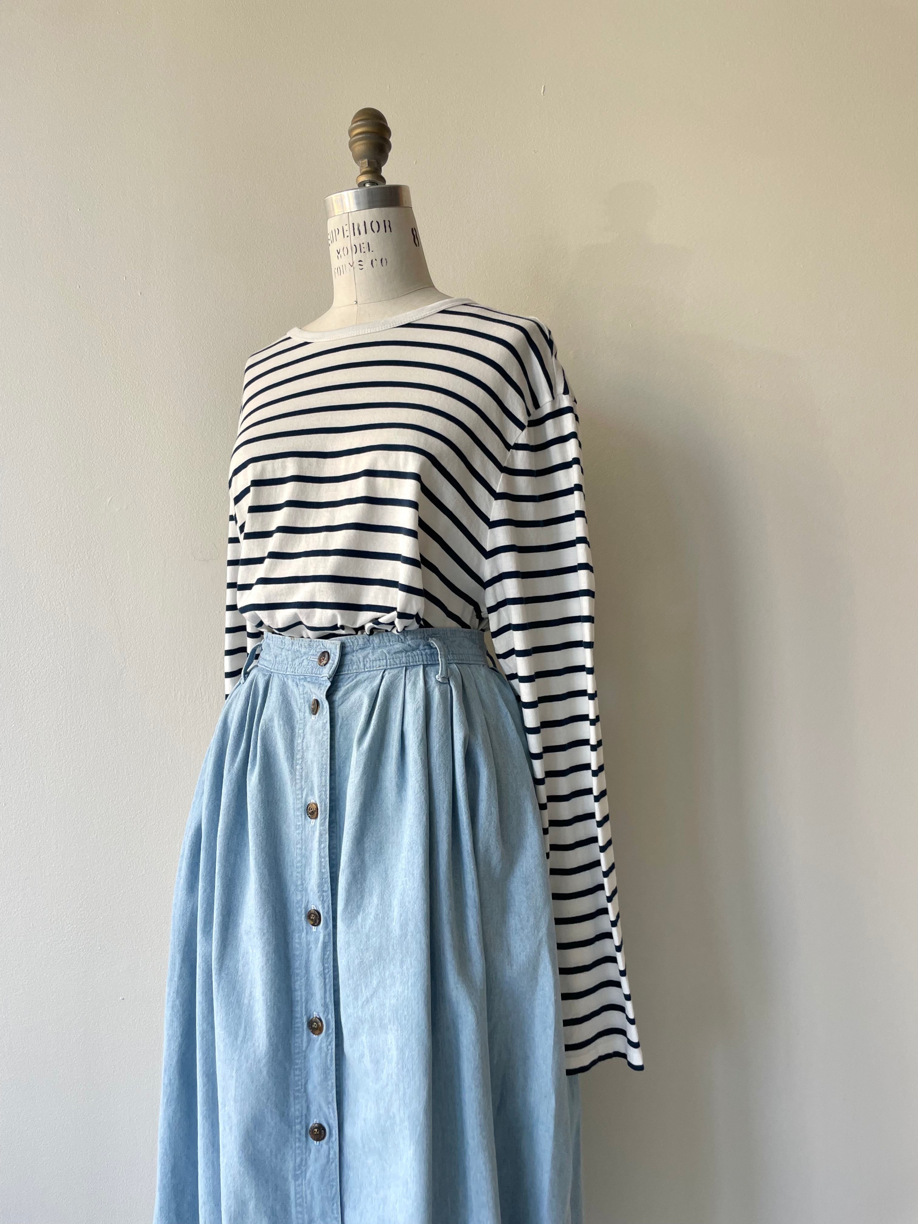 Saltbox Denim Skirt