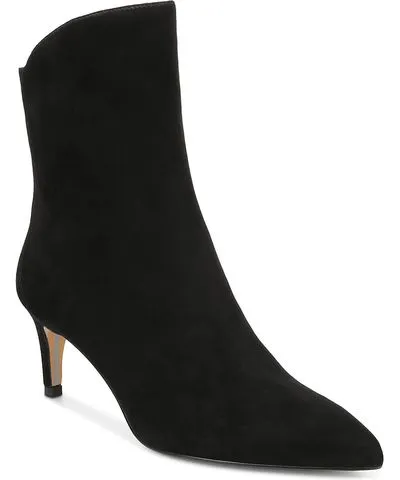 Sam Edelman Usha Womens Suede Pointed Toe Ankle Boots