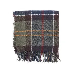 SCARF TARTAN BOUCLE Woman Classic 