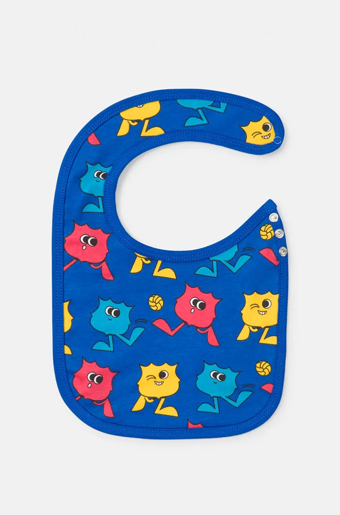 Set of two motifs Bara cotton bibs – Baby