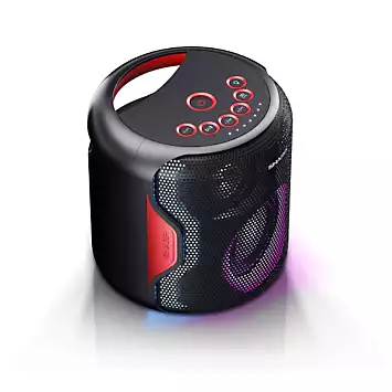 Sharp PS-919(BK) 130W Portable Party Speaker System with Bluetooth Music Streaming | Kaleidoscope