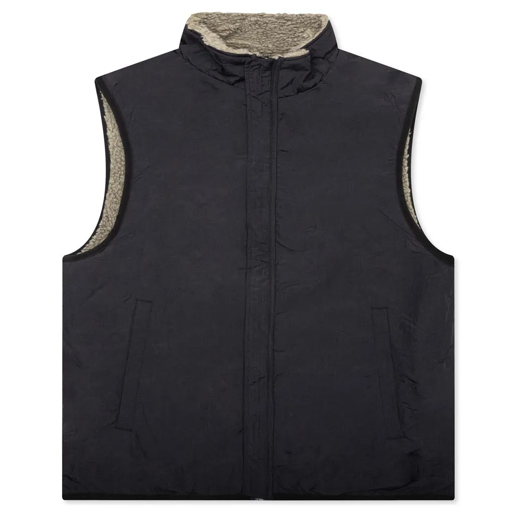 Sherpa Reversible Vest - Stone