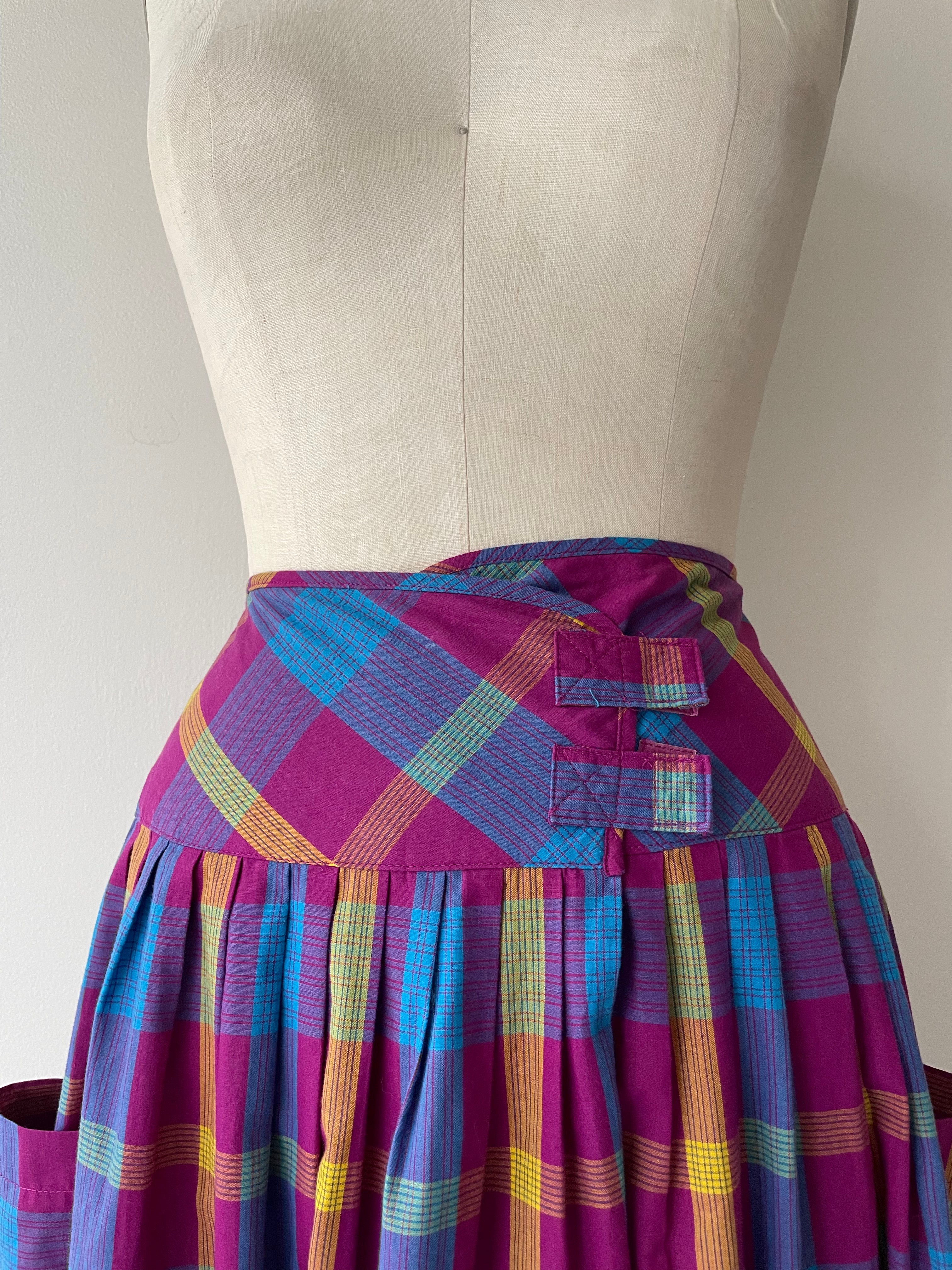 Sidekick Plaid Skirt | 1980s