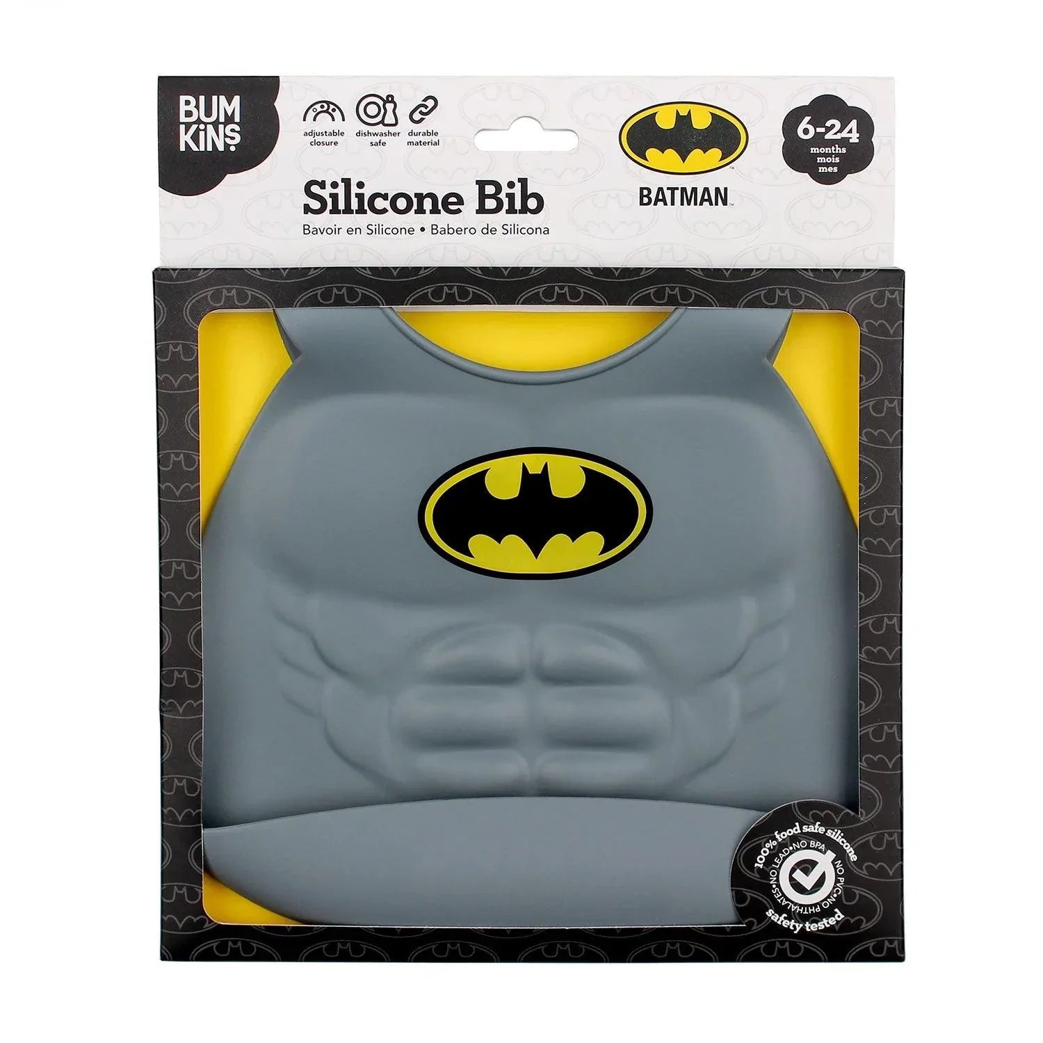 Silicone Bib: Batman