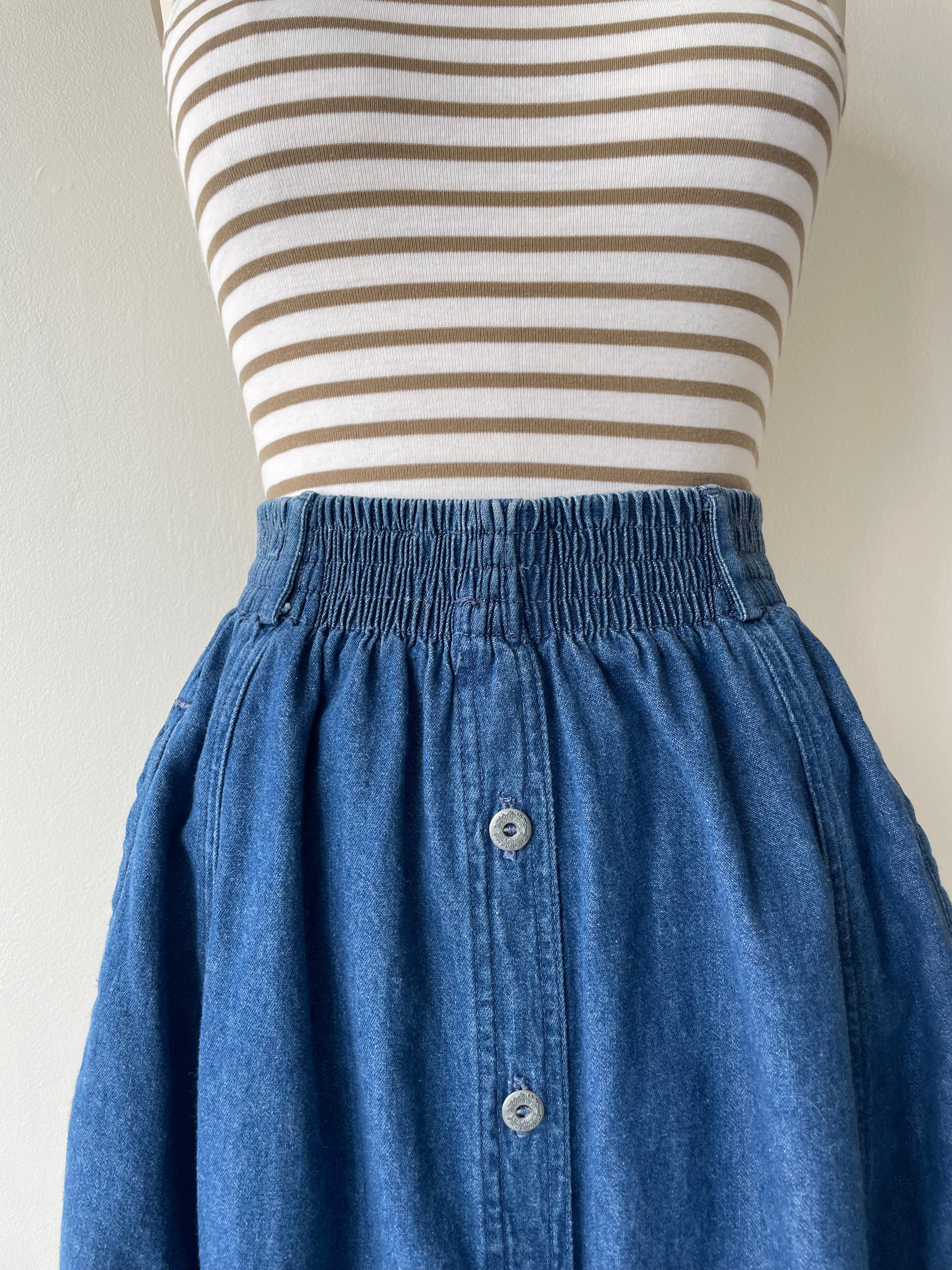 Simone Denim Skirt