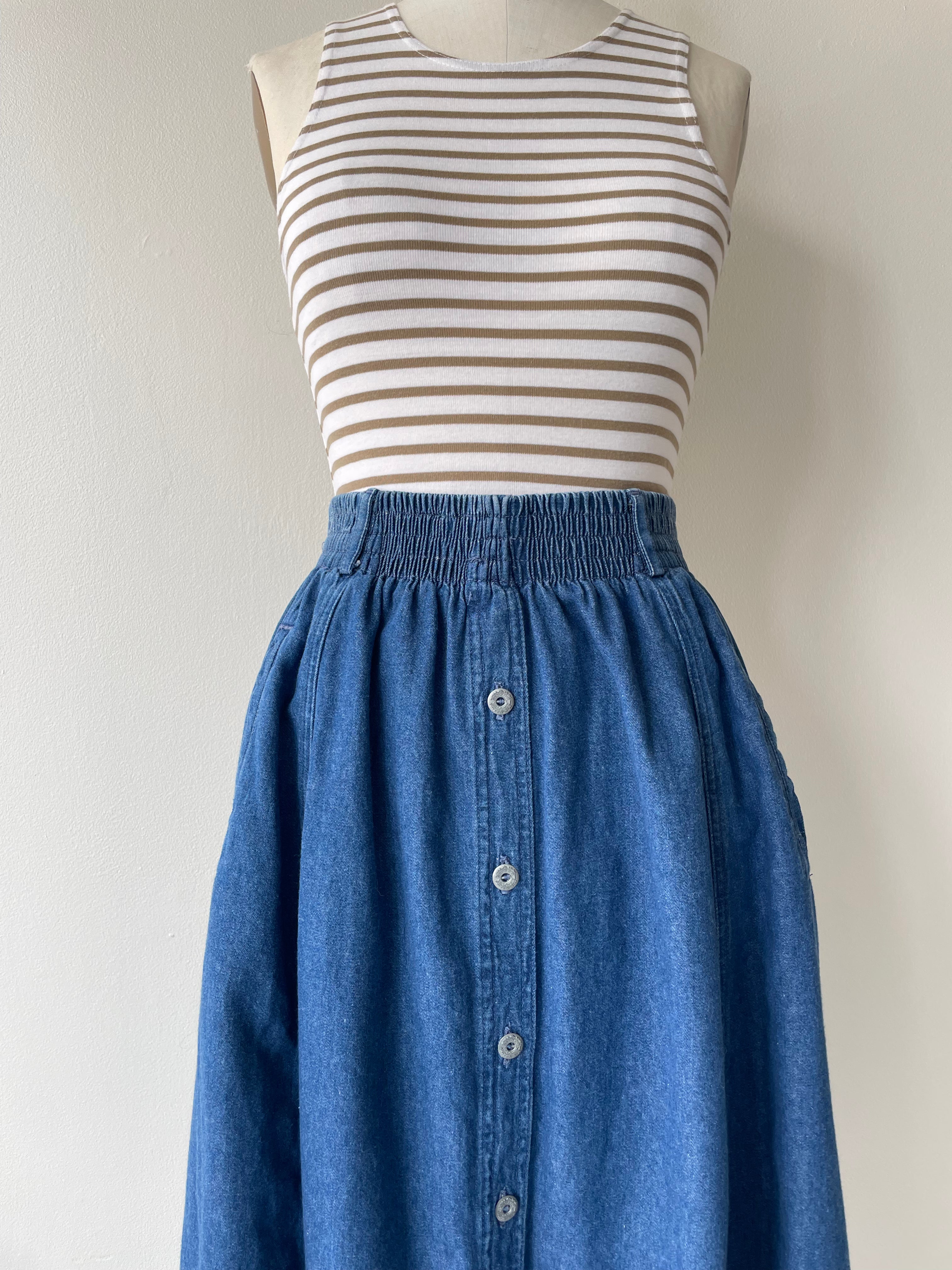 Simone Denim Skirt