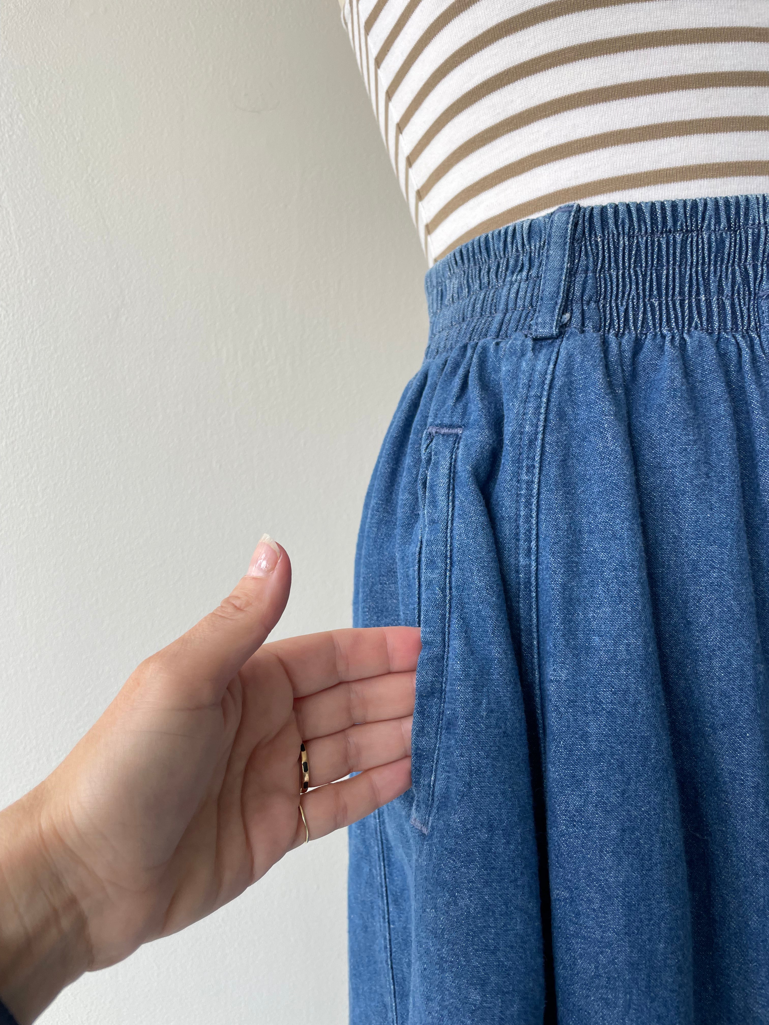 Simone Denim Skirt