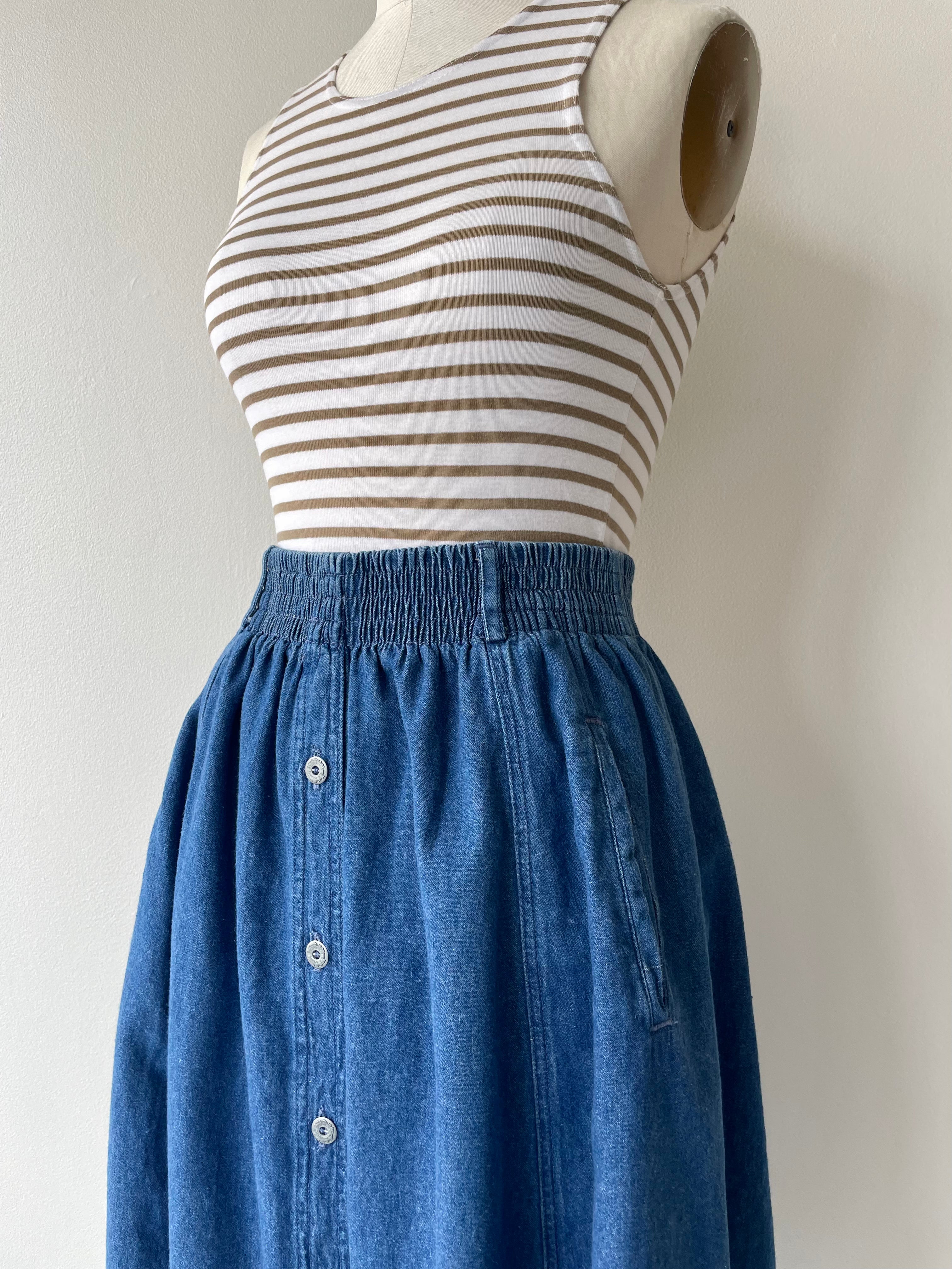 Simone Denim Skirt