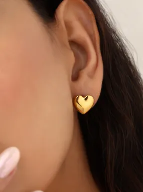 Small Heart Studs