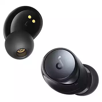 Soundcore A40 Wireless Bluetooth Noise-Cancelling Earbuds - Black | Kaleidoscope