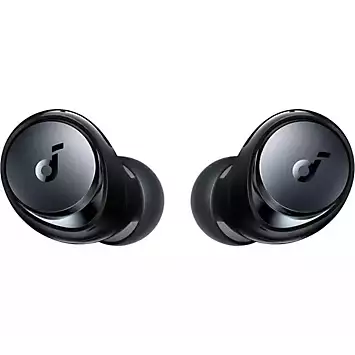 Soundcore A40 Wireless Bluetooth Noise-Cancelling Earbuds - Black | Kaleidoscope